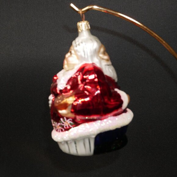 Christopher Radko "The Clauses" Santa & Mrs Claus Glass Christmas Ornaments Rare - Picture 5 of 6